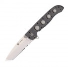 M16-Z, Zytel Handle, 3.13 in. Tanto Blade, ComboEdge