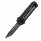 Out the Front, Black Zytel Handle, Black Tanto Blade